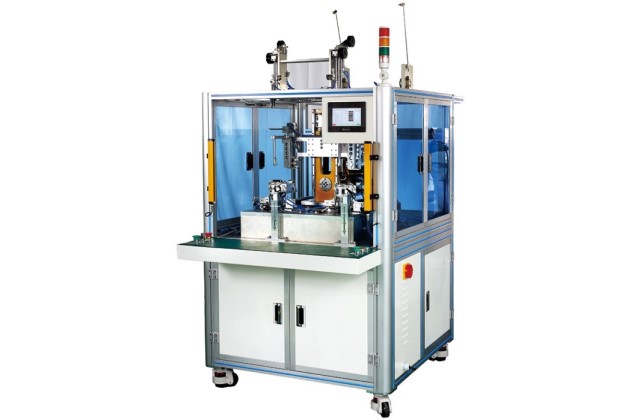 Двухстанционная машина намотки статора иглой NDS2W-01